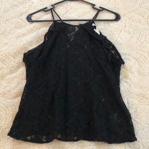 Lace tank top